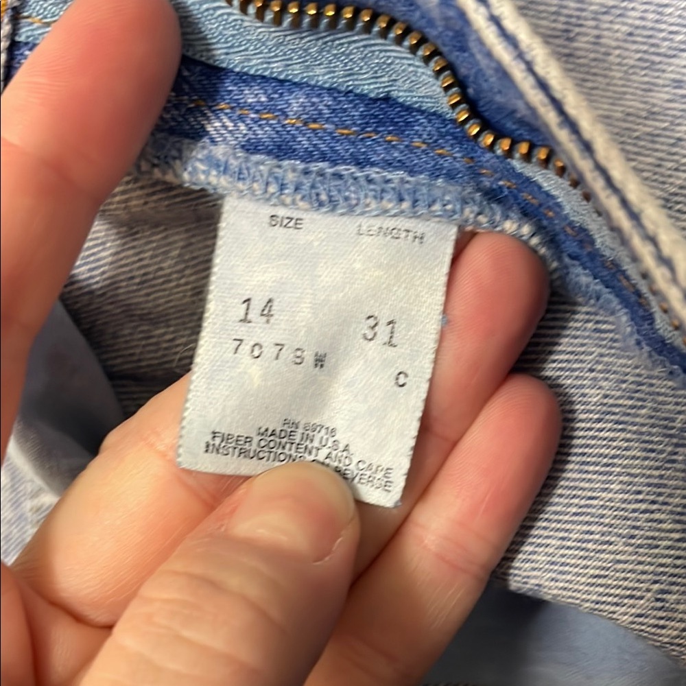 Vintage Jordache High Rise Blue Jeans - Picture 2 of 5